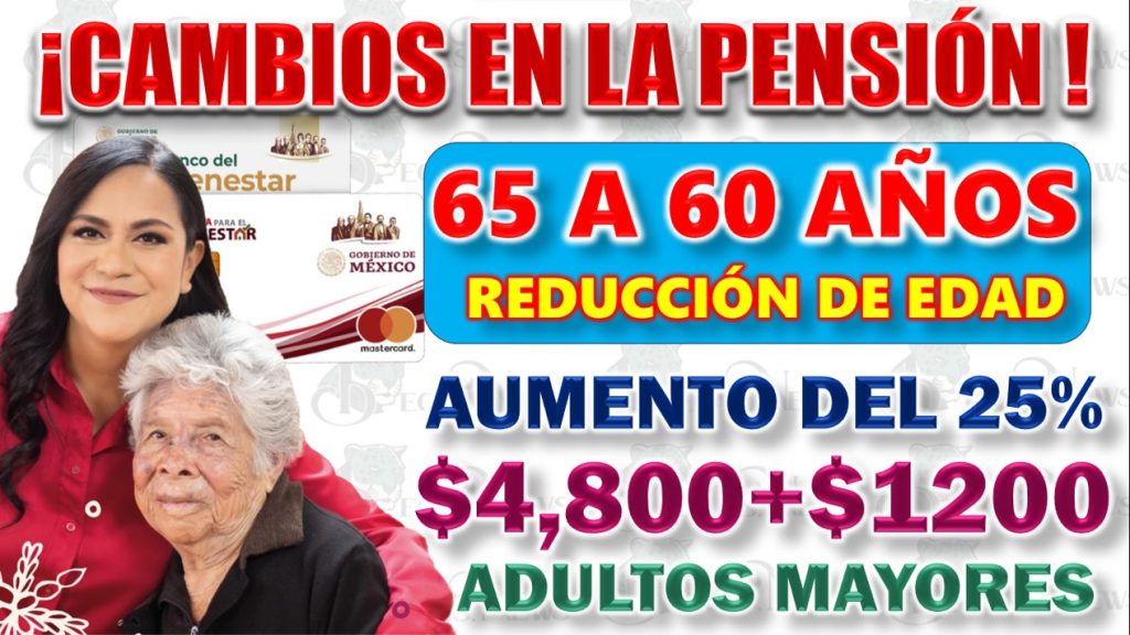 Reducción de la Edad para Acceder a Pensiones