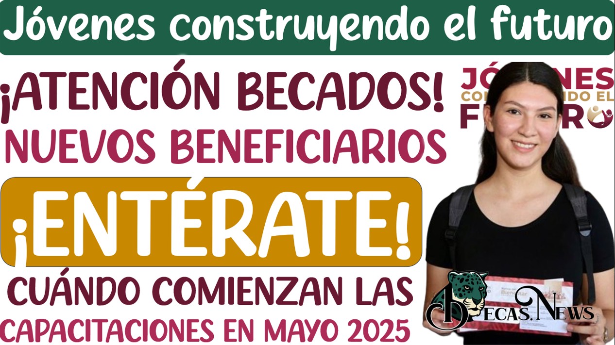 ▷ ¿Cuándo comienzan las capacitaciones de Jóvenes Construyendo el Futuro? » 2025 BECAS.NEWS 🥇 NEW 179