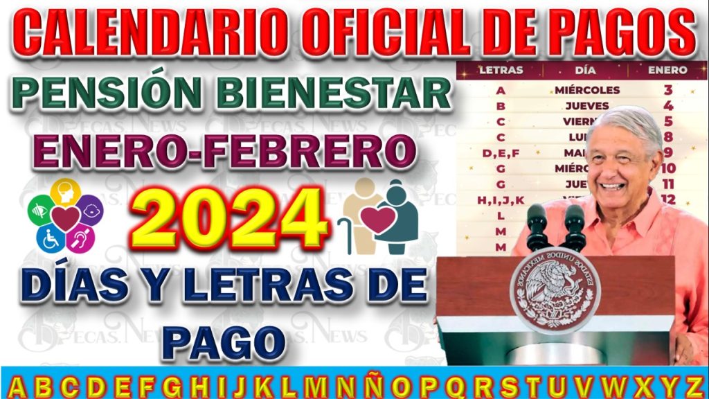 Calendario de Pagos 2024 Confirmado