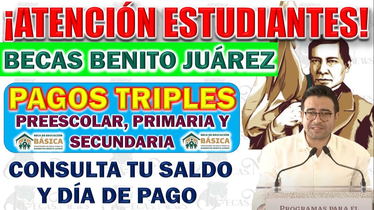 🔴 Avances en el Programa de Becas Benito Juárez para 2024