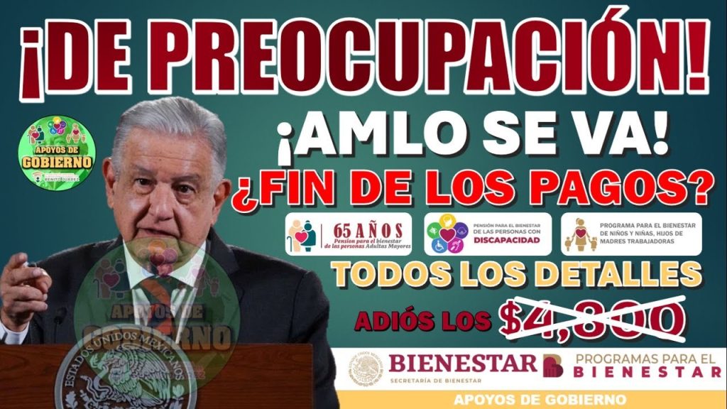 😭¡!😭 AMLO SE VE EN EL 2024 ¿SERÁ EL FIN DE LOS PROGRAMAS DEL BIENESTAR?🔴