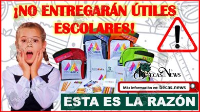 El Gobierno del Estado de México ¡No entregarán útiles escolares!