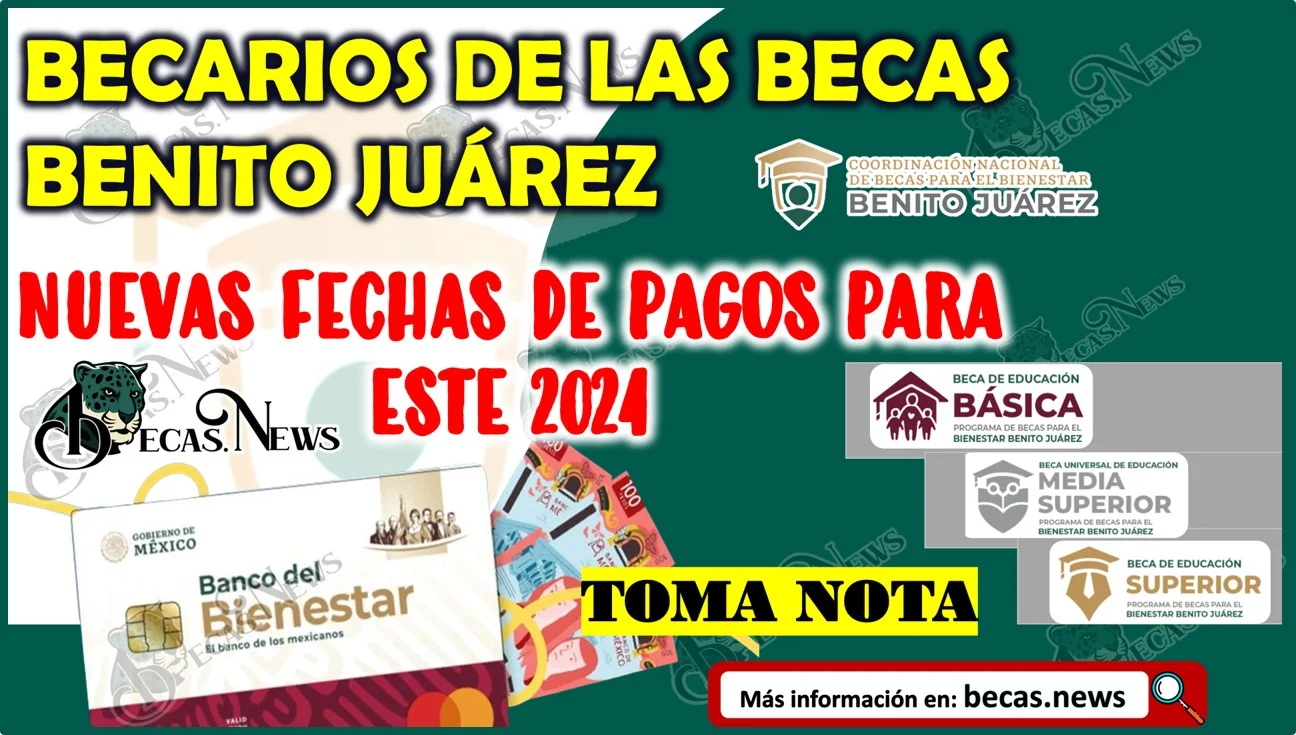 Nuevas fechas de pago para beneficiarios de las Becas Benito Juárez | Aquí todos los detalles