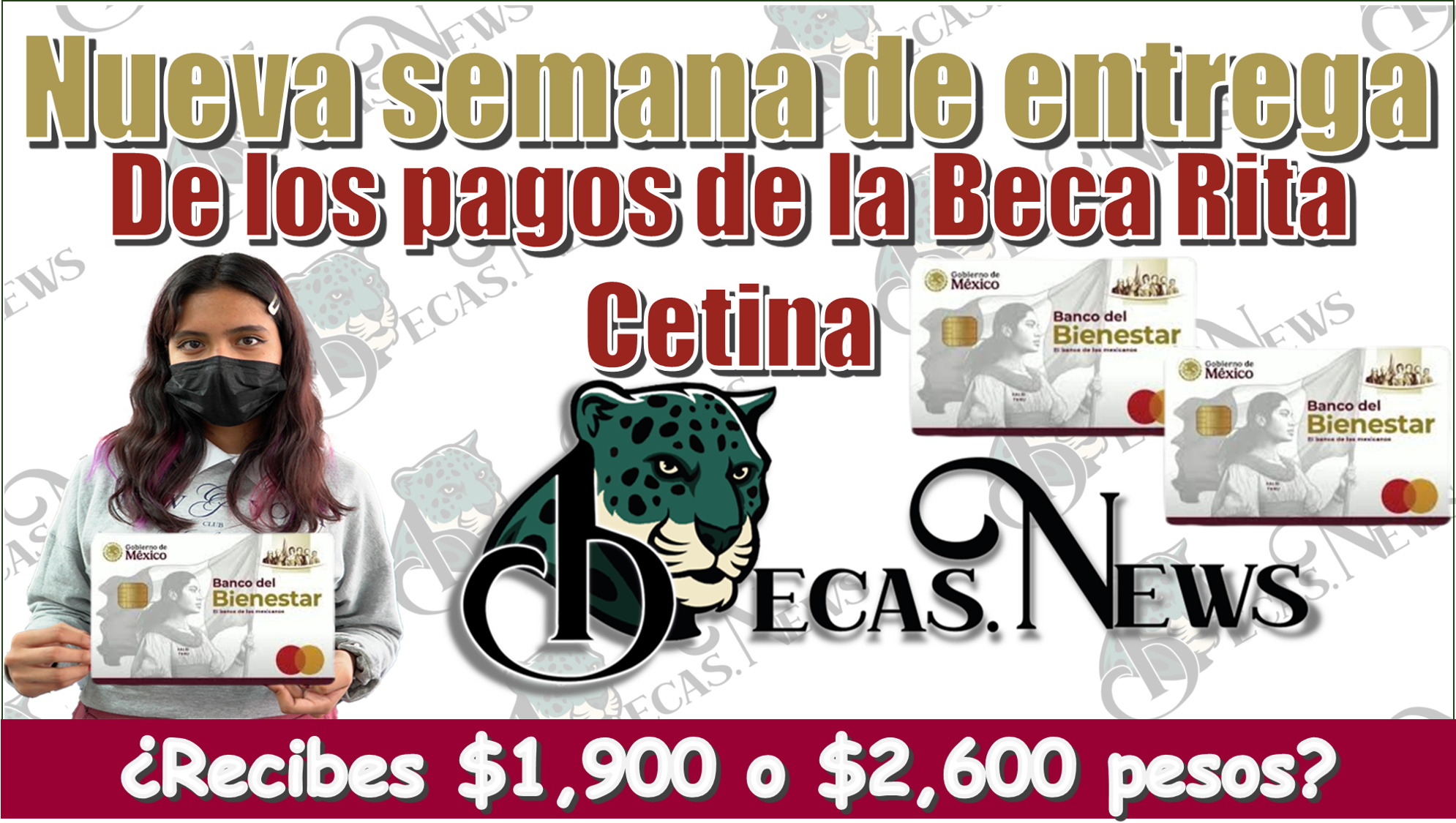 ▷ Nueva semana de entrega de los pagos de la Beca Rita Cetina….¿Recibes $1,900 o $2,600 pesos? » 2025 BECAS.NEWS 🥇 Nueva semana de entrega de los pagos de la Beca Rita Cetina….¿Recibes $1,900 o $2,600 pesos?