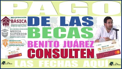 PAGO DE LAS BECAS BENITO JUÁREZ | ESTUDIANTES CONSULTEN LAS FECHAS AQUÍ 