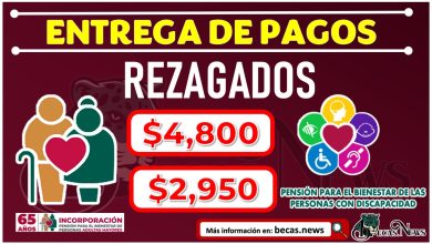 Entrega de PAGOS REZAGADOS para beneficiarios de la Pensión del Bienestar