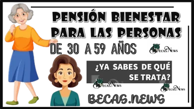 PENSIÓN BIENESTAR PARA LAS PERSONAS DE 30 A 59 AÑOS...¿YA SABES DE QUÉ SE TRATA?