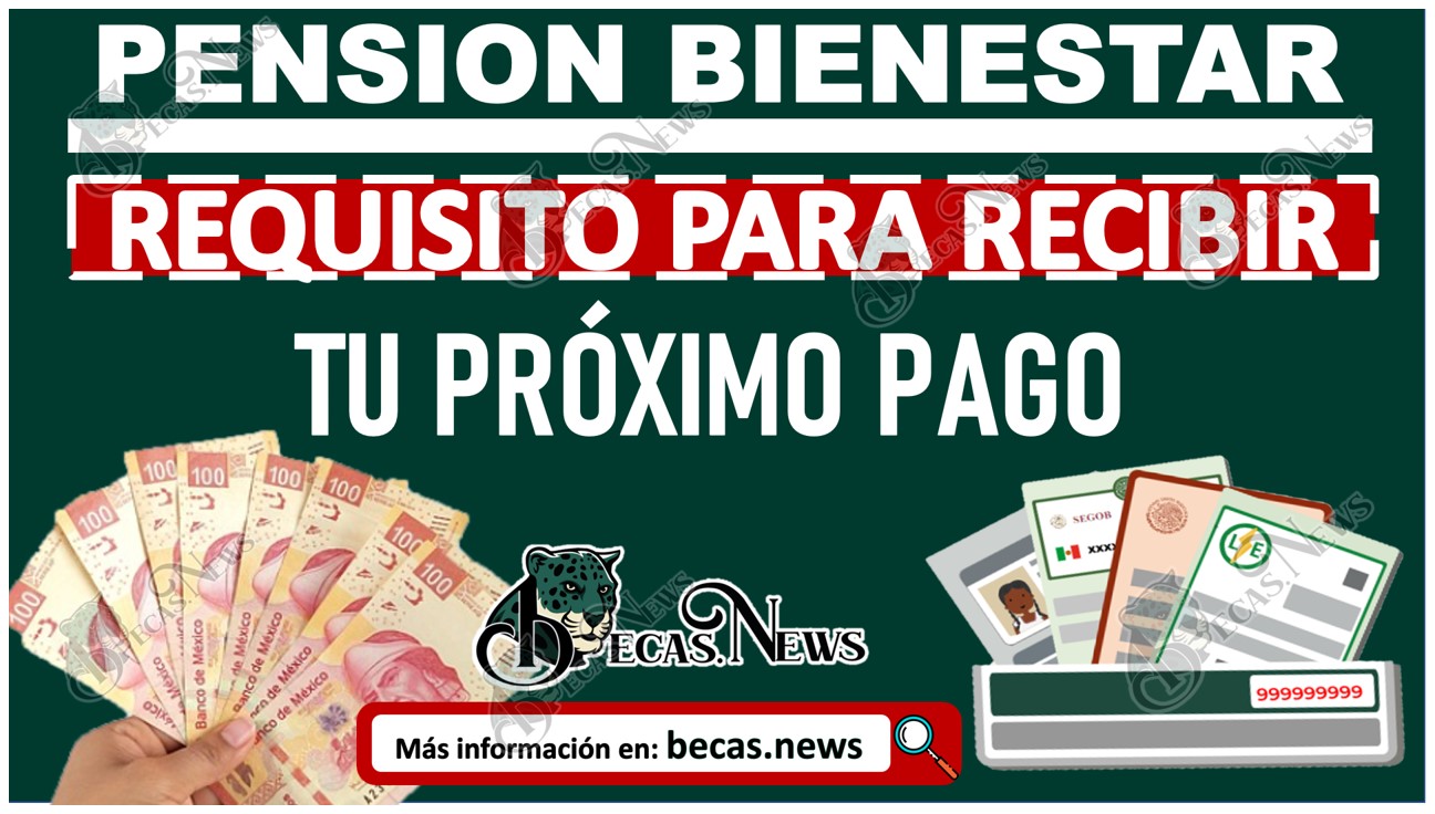 Este es el requisito más importante parta recibir tu próximo pago de la Pensión Bienestar ¡prepárate!