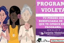 EL PROGRAMA DE “TARJETA VIOLETA” ES UNO DE LOS QUE BENEFICIA A MILES DE MUJERES EN ALGUNOS ESTADOS DE LA REPÚBLICA