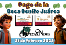 Pago de la Beca Benito Juárez hoy 21 de febrero de este 2025