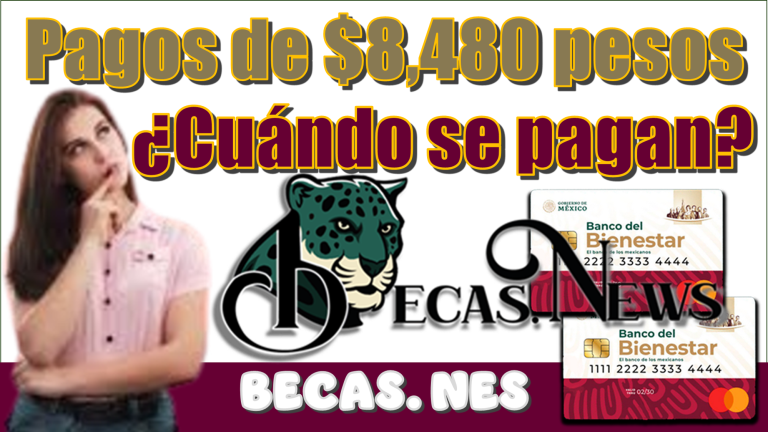 Pagos de $8,480 pesos | ¿Cuándo se pagan?