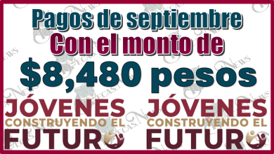 Pagos de septiembre | Con el monto de $8,480 pesos 