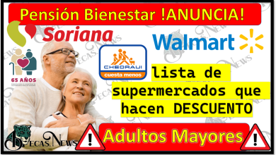 Pensión Bienestar lanza anuncio para adultos mayores: lista de supermercados que hacen DESCUENTO