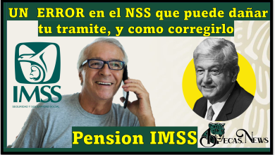 Pensión IMSS 2023: UN ERROR en el NSS que puede dañar tu tramite, y como corregirlo