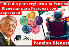 Pensión del Bienestar: ULTIMO día para registro a la Pensión del Bienestar para Personas con Discapacidad.