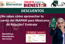 ¿No sabes cómo aprovechar tu descuento del INAPAM para Mexicana de Aviación? Entérate