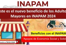 Este es el nuevo beneficio de los Adultos Mayores en INAPAM 2024