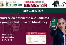 El INAPAM da descuento a los adultos mayores en Suburbia de Monterrey