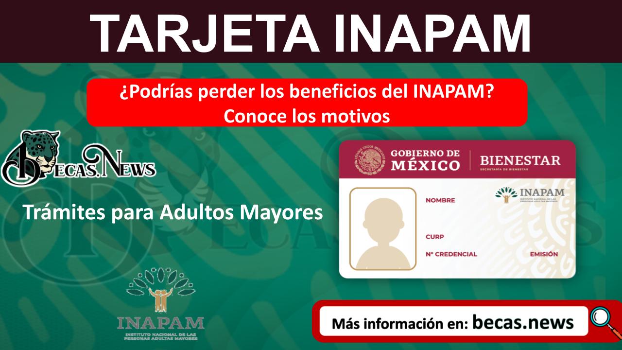 ¿Podrías perder los beneficios del INAPAM? Conoce los motivos