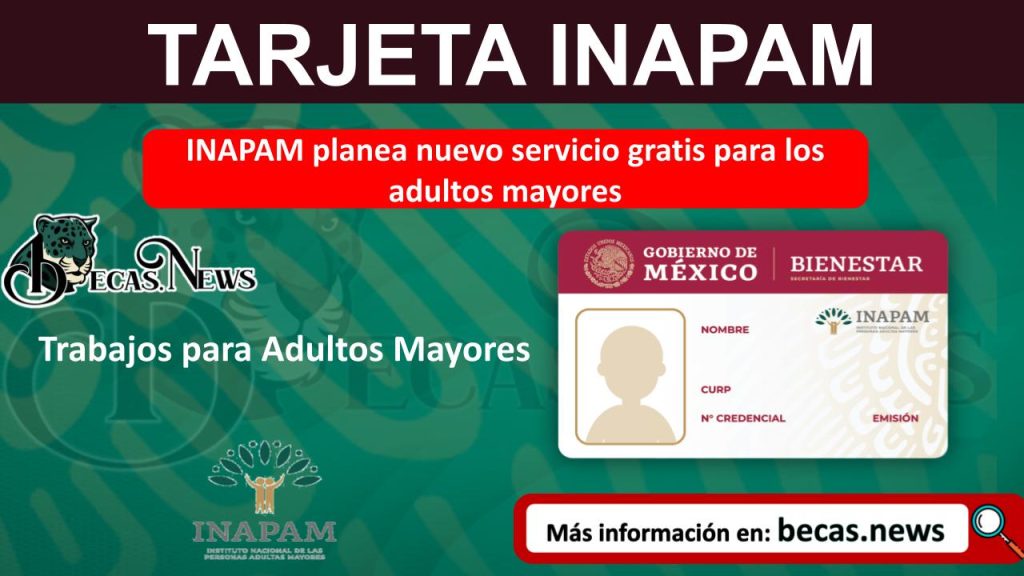 INAPAM planea nuevo servicio gratis para los adultos mayores