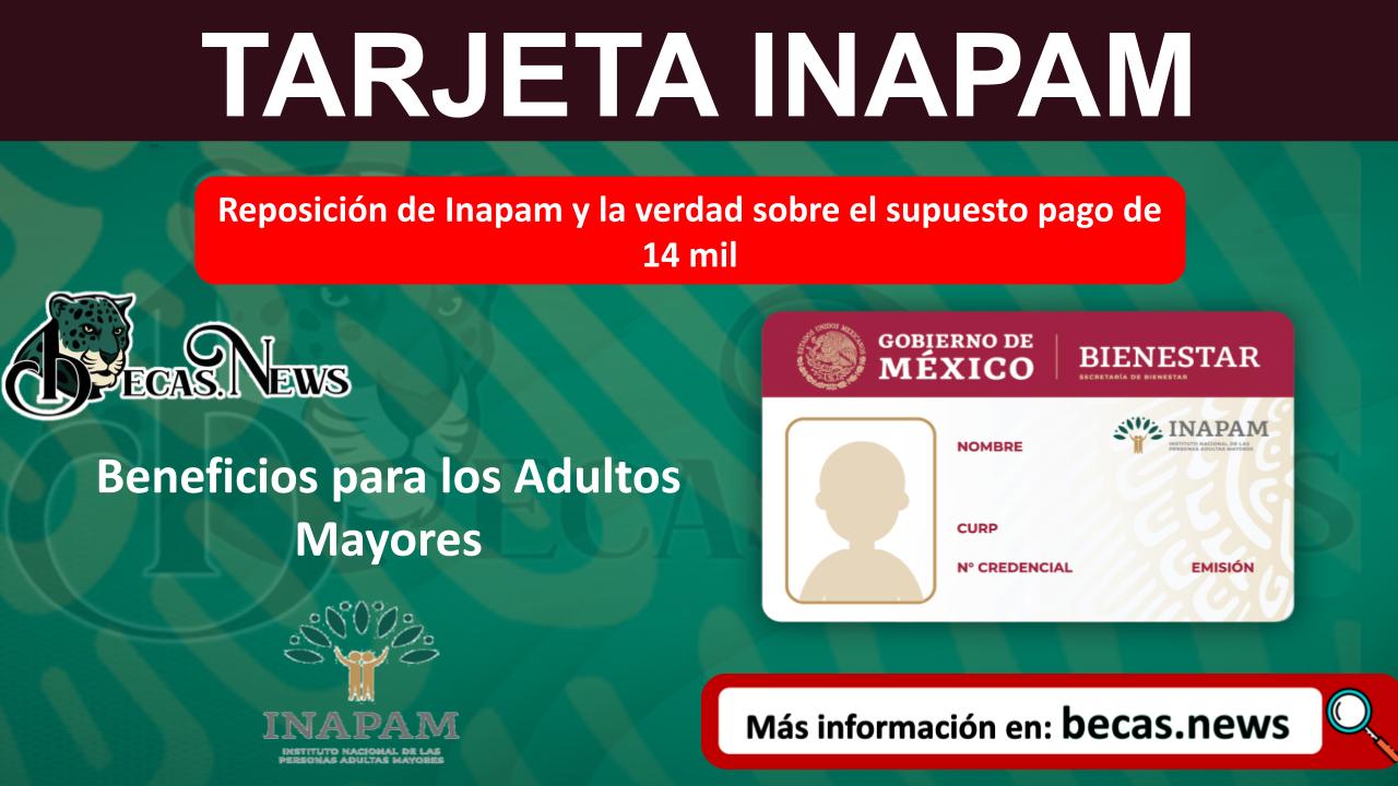 ▷ Reposición de Inapam y la verdad sobre el supuesto pago de 14 mil » 2025 BECAS.NEWS 🥇 Reposición de Inapam y la verdad sobre el supuesto pago de 14 mil