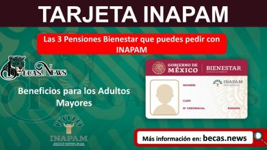 Las 3 Pensiones Bienestar que puedes pedir con INAPAM