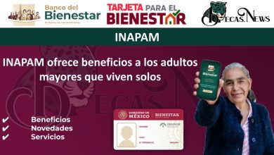 INAPAM ofrece beneficios a los adultos mayores que viven solos