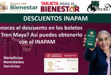 ¿Conoces el descuento en los boletos del Tren Maya? Así puedes obtenerlo con el INAPAM