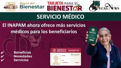 El INAPAM ahora ofrece más servicios médicos para los beneficiarios