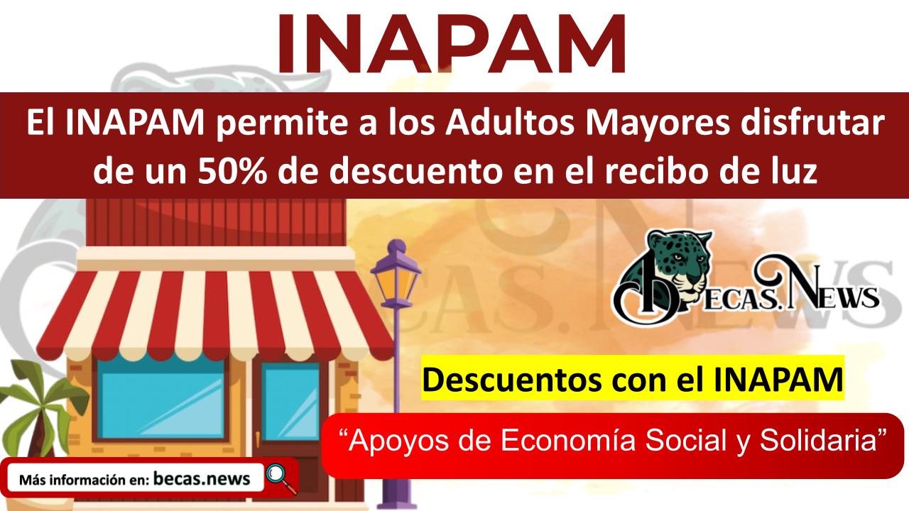 El INAPAM permite a los Adultos Mayores disfrutar de un 50% de descuento en el recibo de luz