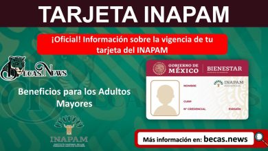 ¡Oficial! Información sobre la vigencia de tu tarjeta del INAPAM