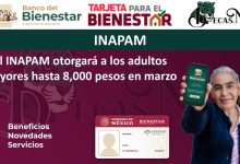 El INAPAM otorgará a los adultos mayores hasta 8,000 pesos en marzo