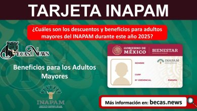 ¿Cuáles son los descuentos y beneficios para adultos mayores del INAPAM durante este año 2025?