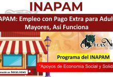 INAPAM: Empleo con Pago Extra para Adultos Mayores, Así Funciona