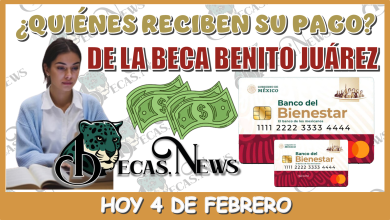 ¿QUIÉNES RECIBEN SU PAGO DE LA BECA BENITO JUÁREZ HOY 4 DE FEBRERO?