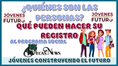 ¿QUIÉNES SON LAS PERSONAS QUÉ PUEDE HACER SU REGISTRO A ESTE PROGRFAMA SOCIAL DE JÓVENES CONSTRUYENDO EL FUTURO?