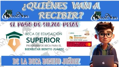 ¿QUIÉNES VAN A RECIBIR EL PAGO DE $11,200 PESOS DE LA BECA BENITO JUÁREZ?..AQUÍ LO SABRÁS