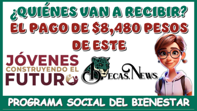 ¿QUIÉNES VAN A RECIBIR EL PAGO DE $8,480 PESOS DE ESTE PROGRAMA SOCIAL DEL BIENESTAR?