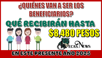 ¿QUIÉNES VAN A SER LOS BENEFICIARIOS QUÉ RECIBIRÁN HASTA $8,480 PESOS EN ESTE PRESENTE 2025?