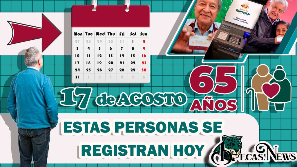 Las personas con estas iniciales pueden realizar su registro a la pensión bienestar el dia de hoy