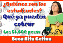 ¿Quiénes son los estudiantes qué ya pueden cobrar los $1,900 pesos de la Beca Rita Cetina?