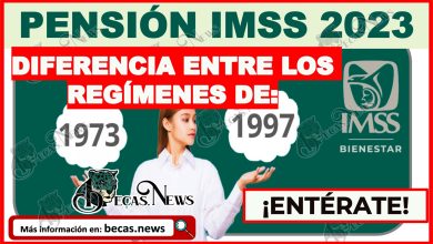 PENSIÓN IMSS 2023 | Diferencia de retiro entre los regímenes de 1973 y 1997 ¡ENTÉRATE!