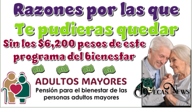 Razones por las que te pudieras quedar sin los $6,200 pesos de este programa del bienestar