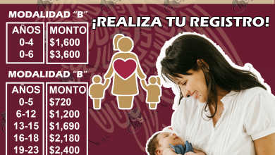 Realiza tu Registro al Programa de Apoyo a Madres Trabajadoras y recibe hasta 3 mil 600 pesos