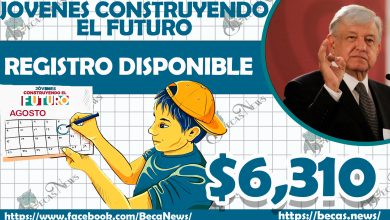 Incorporate al programa Jóvenes Construyendo el Futuro y recibe un apoyo de $6,310 pesos mensuales