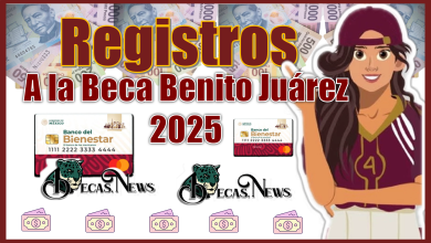 Registros para la Beca Benito Juárez 2025