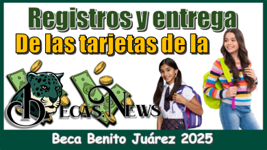 Registros y entrega de las Tarjetas de la Beca Benito Juárez en este 2025