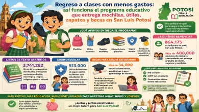 Regreso a clases con menos gastos: así funciona el programa educativo que entrega mochilas, útiles, zapatos y becas en San Luis Potosí