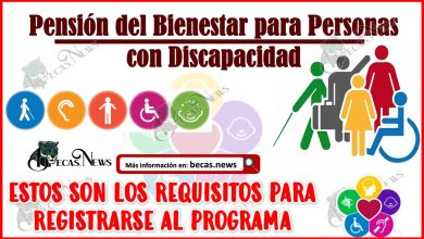 ¿Cuáles son los requisitos para registrarme a la Pensión del Bienestar para Personas con Discapacidad 2024?