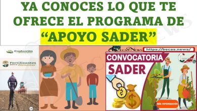 YA CONOCES EL PROGRAMA DE “APOYOS SADER”